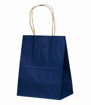 紙手提袋　T-2 カラー(紺)